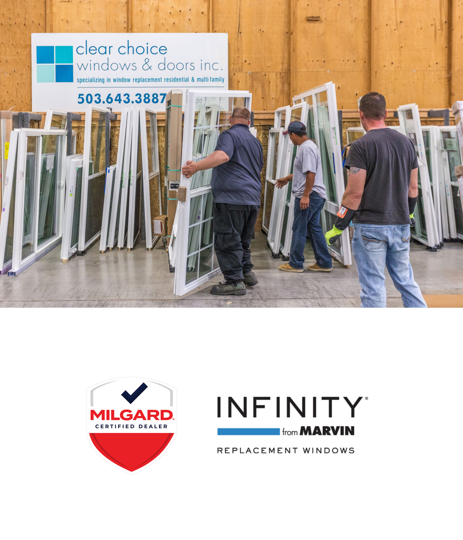 clear choice windows and doors showroom portland oregon 